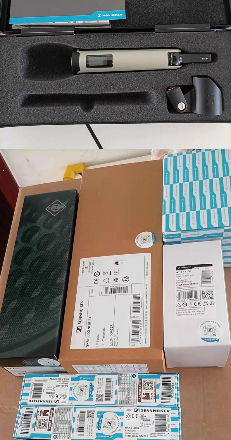 森海塞尔skm9000-EM6000-KK205高端手持无线直播录音电容麦话筒