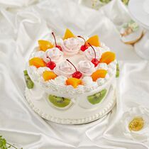 Ruby Mothers Day Fresh Milk Small Square Flavor Staff Afternoon Tea Birthday Cake Shanghai City Delivery