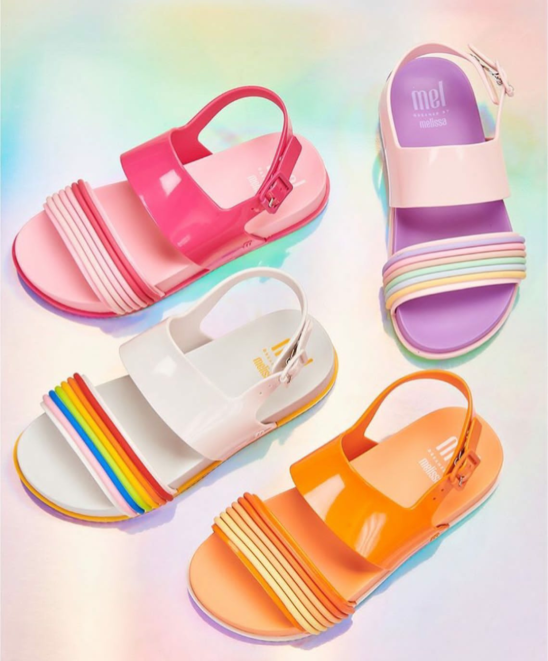 Brazilian middle-aged child Melissa Melissa girl bow sandals jelly shoes Frozen Aisha