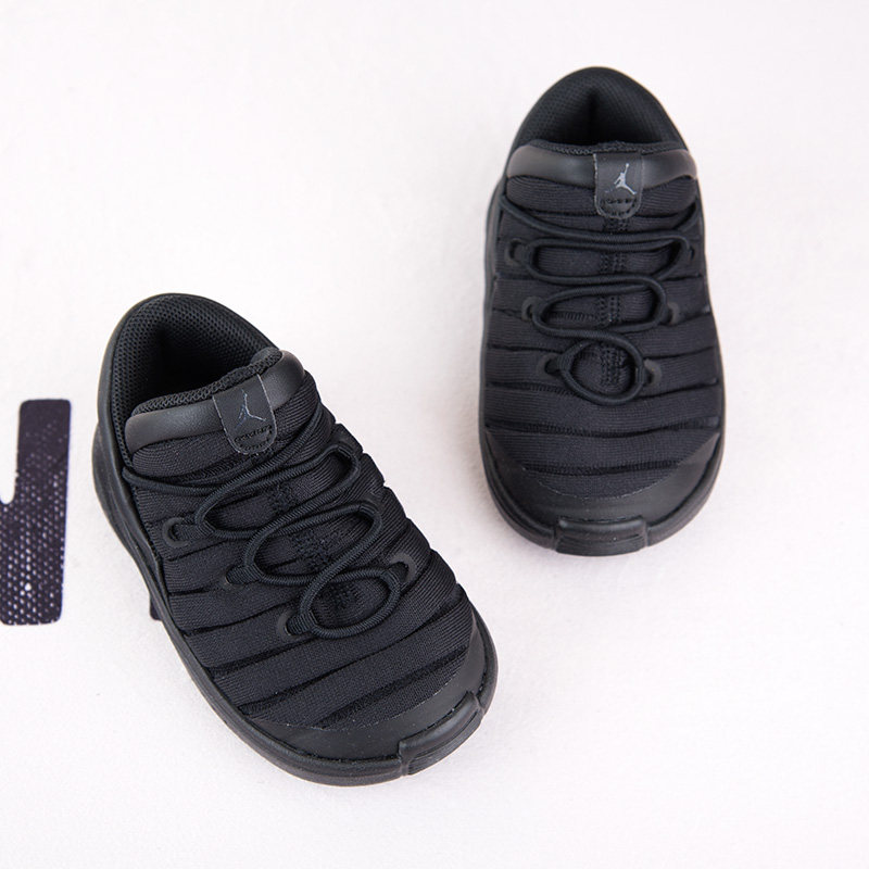 Jordan one pedal Jordan flight luxe black caterpillar baby shoes US procurement spot
