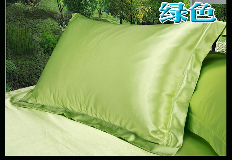 [Mua một tặng một] để gửi gối loại vải trãi giường lụa trường hợp gối mượt và tươi đẹp - Gối trường hợp gối cao su non babymoov
