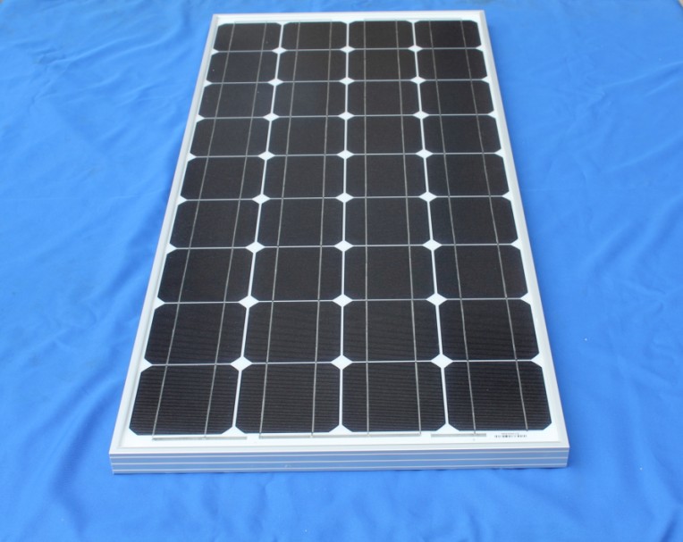 Efficient single crystal 100W solar photovoltaic panels for home power generation 220V combinable scenic complementary power generation system