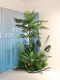 Artificial Green Plants under the Stairs, High-End Bionic Plant Landscaping Combination, High-End Light Luxury Decorative Items, Floor-Standing Potted Trees