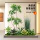Simulated green plant landscaping combination shopping mall window indoor potted landscape plant landscaping layout decorative ornaments fake tree