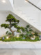 Simulated Welcoming Pine Tree, Large Artificial Arborvitae Tree, Biomimetic Green Plant for Landscaping, Luxurious Indoor Landscape Plant for Stair Corners