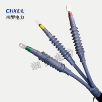 YJV22-26 35KV high voltage cable accessories cold shrink indoor and outdoor terminal head single three-core cable intermediate joint