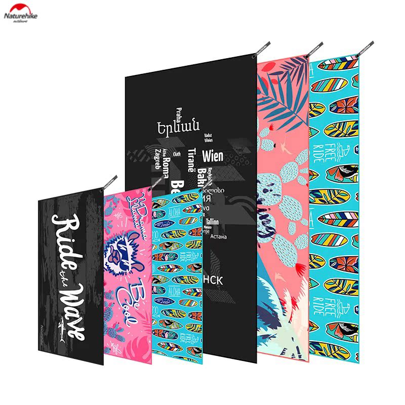 NH Outdoor Cool Sensation hair Speed dry towels Absorbent Quick Dry Towel Fiber Wash Face Towels Sports Adult Bath Towels