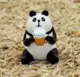 Decole búp bê nướng cắm trại bên cảnh trang trí thịt nướng lều cá sấu gấu trúc búp bê nhà đồ trang trí nhỏ