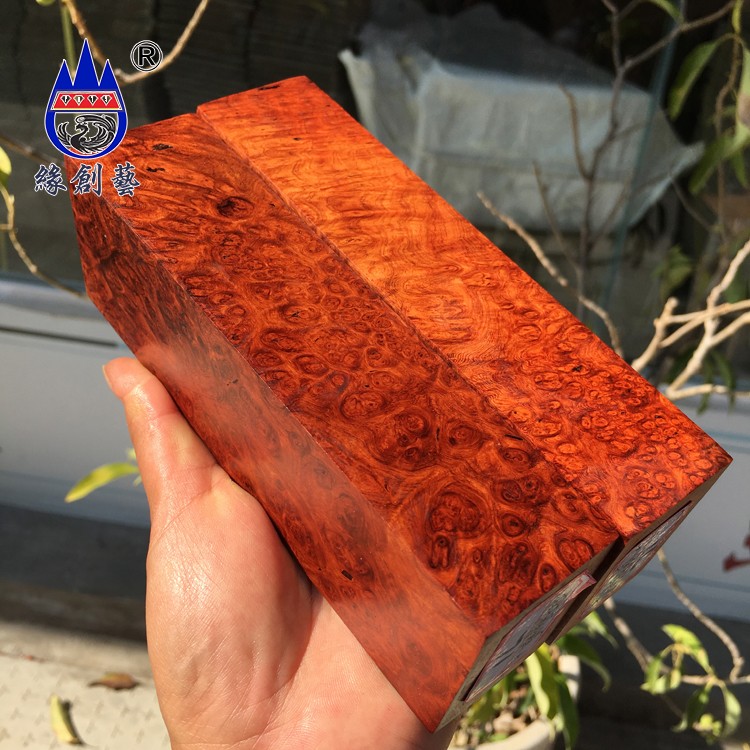 Mahogany Town Ruler Burmese Pear Whole Wood Material Boutique Tree Tumor Paperweight Big Fruit Rosewood Collection Grade High-grade Calligraphy Appliances