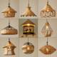 Hemp rope chandelier, nostalgic retro industrial style clothing store, Internet cafe, bar counter, restaurant, creative personalized shop decoration lamp