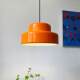 Nordic vintag mid-century style orange restaurant chandelier creative dining room Japanese orange dining table Bauhaus chandelier