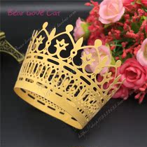 Export cake paper around the edge hollow wedding cake tray paper cup crown Cup Cup 12 pieces