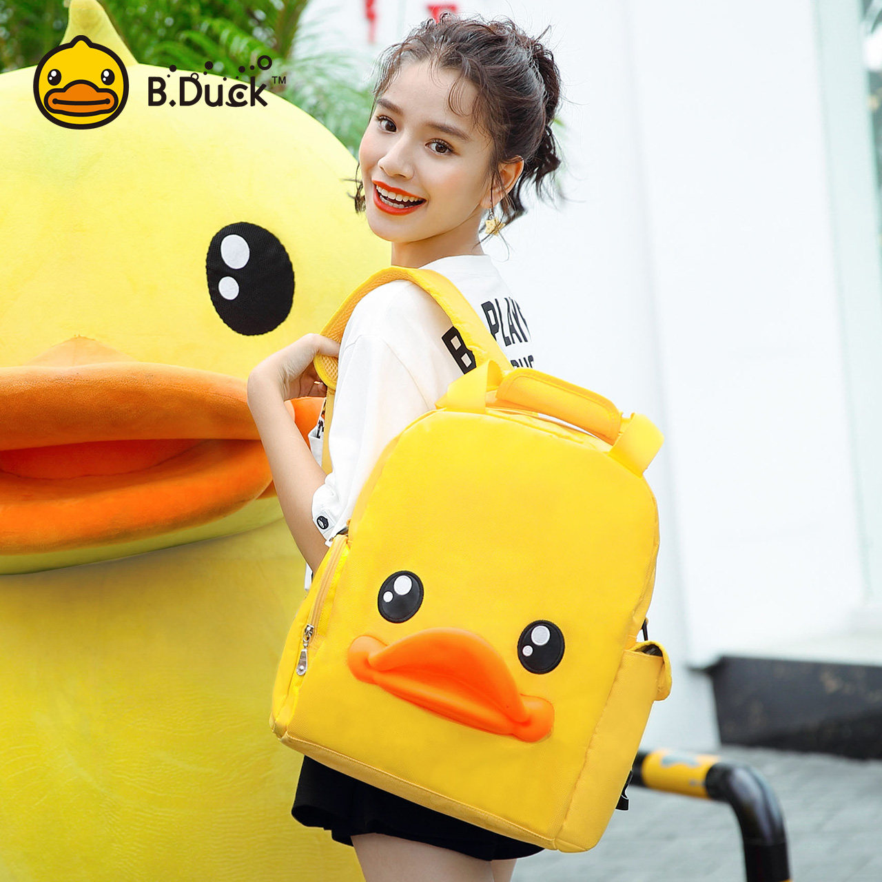 Little yellow duck new mommy bag shoulder multifunction large capacity