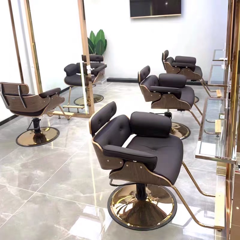 Hot Sell Beauty Hair Shop 2nd Generation Net Red Chair Hair Salon Special Haircut Chairs Modern Liftable Swivel Rationali Shop Chairs