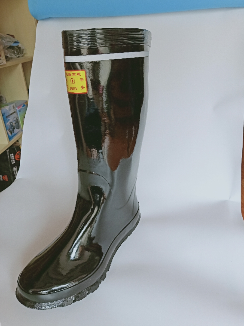 High tube 20kv insulated boots electrician insulated safety shoes 220V 380V insulated rubber boots insulated shoes