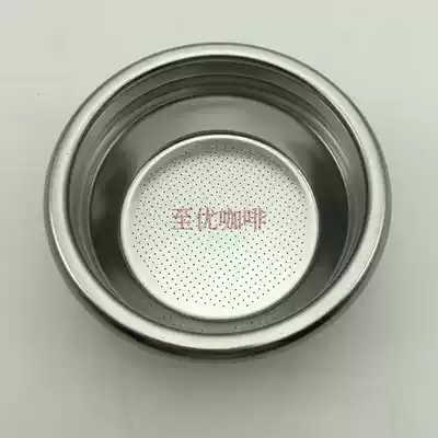 Coffee machine handle special powder bowl stainless steel double cup powder bowl filter standard 18g Powder Bowl Coffee accessories