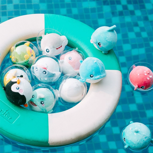Морская подвеска для друга, плюшевый слайм, игрушка, дельфин, полярный медведь, пингвин, антистресс