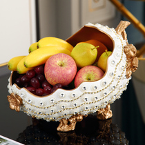 Creative pomegranate style large fruit plate large capacity new home home move to give friends wedding gifts high-end gifts
