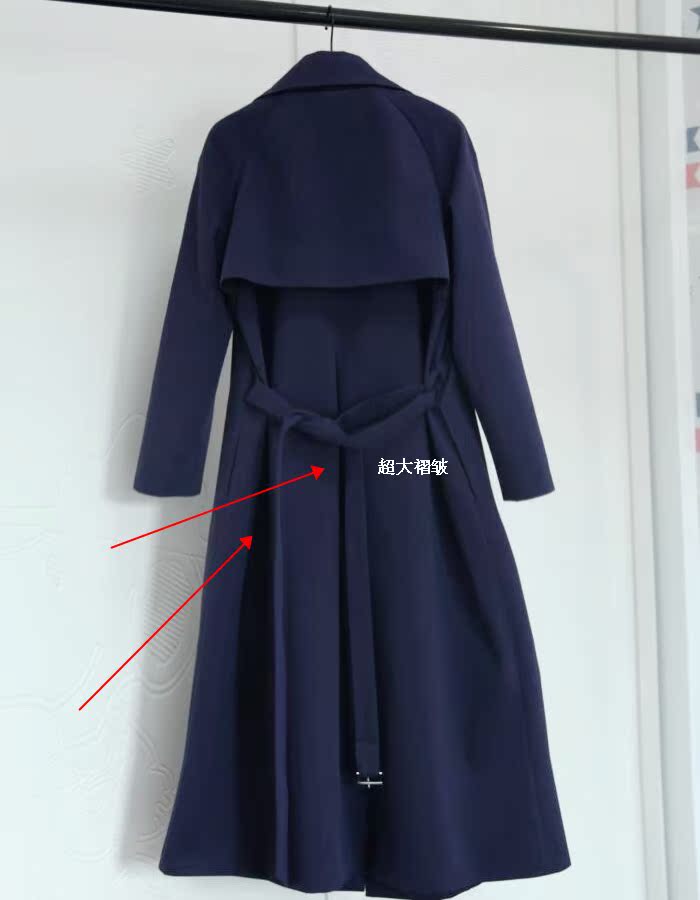 Các sinh viên tuyệt vời, chúng ta không thể lo lắng về Sun Yi Jiang Sheng với đoạn của chiếc áo gió màu xanh trong phần dài của chiếc áo khoác đầu mùa thu sang trọng áo khoác nữ mùa đông
