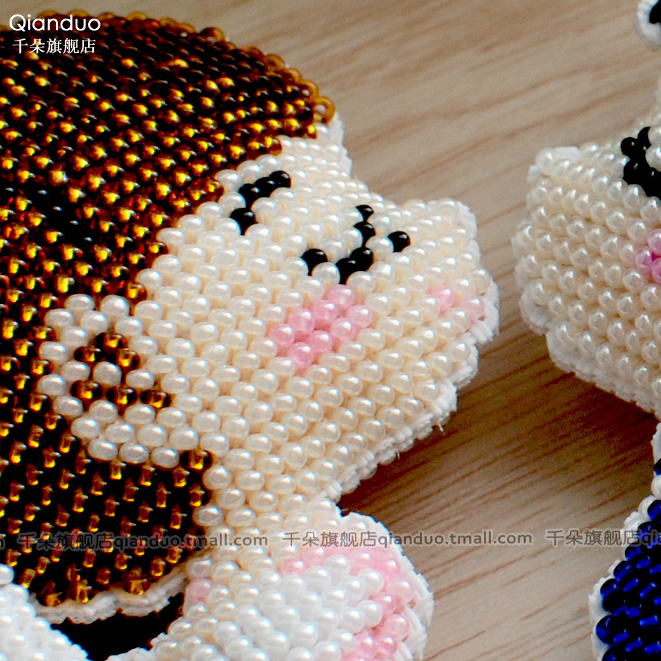 In hôn nhân đầy đủ khâu đính cườm keychain điện thoại mặt dây chuyền nhỏ vài mô hình đám cưới đơn giản thêu các cặp đôi hạnh phúc - Công cụ & phụ kiện Cross-stitch tranh thêu chữ thập lưu thủy sinh tài