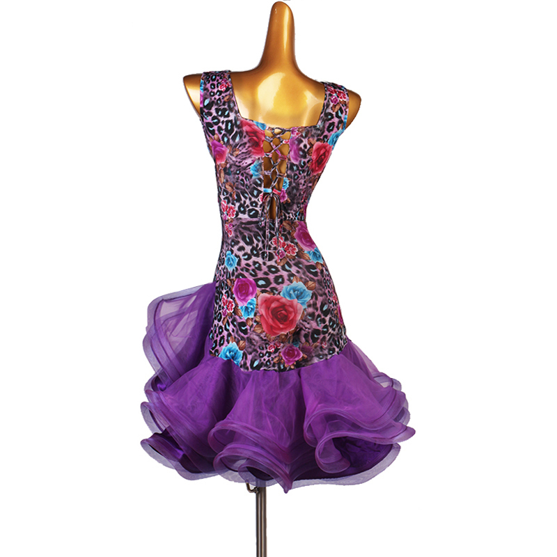 V-Neck Latin Dance Dress Professional Backless Latin Dance Performance Competition Costume Rumba Cha-Cha Dance Dress New Product Real Shot V-Neck Latin Dance Dress Professional Backless Latin Dance Performance Competition Costume Rumba Cha-Cha Dance Dress New Product Real Shot