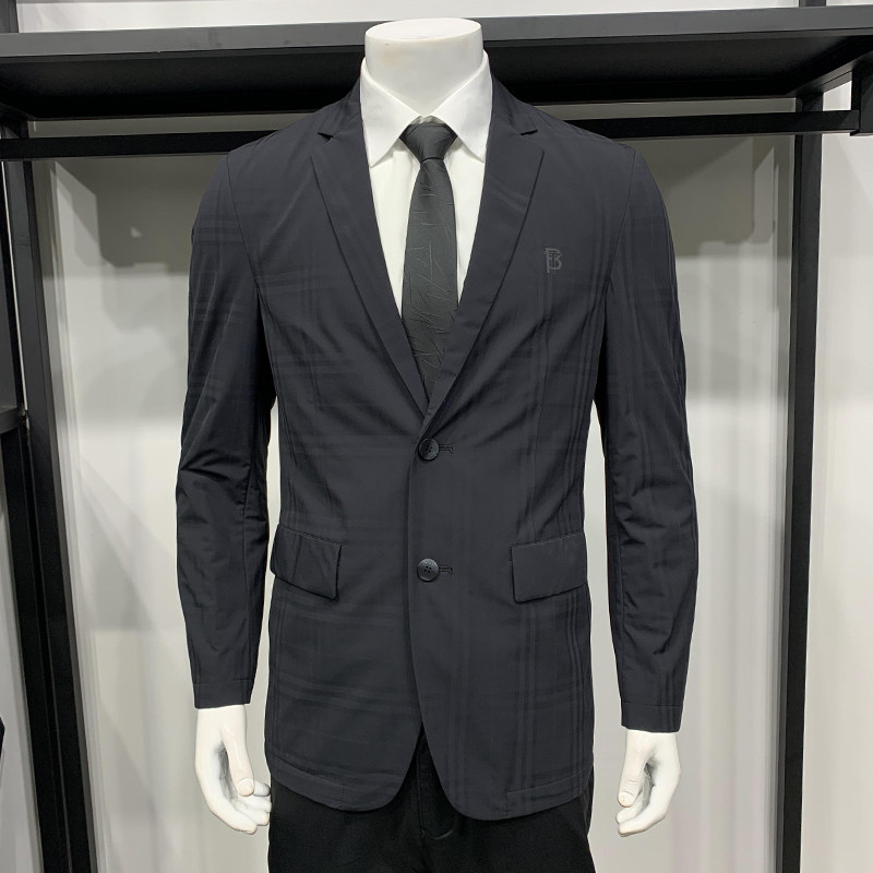 Break Code Clear Cabin Men's Clothing 2020 Fall New Casual Western Suit Silk Suede Severest Suit Jacket Man