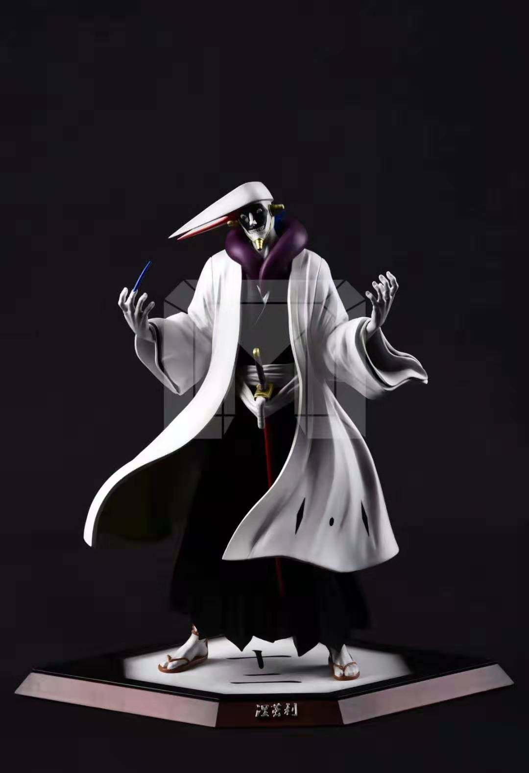 Bleach Kurotsuchi Mayuri Resin Figure Model Palace Painted Statue
