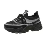 Летние спортивные дышащие тканевые высокие туфли для отдыха, 2023, популярно в интернете, мягкая подошва, для бега