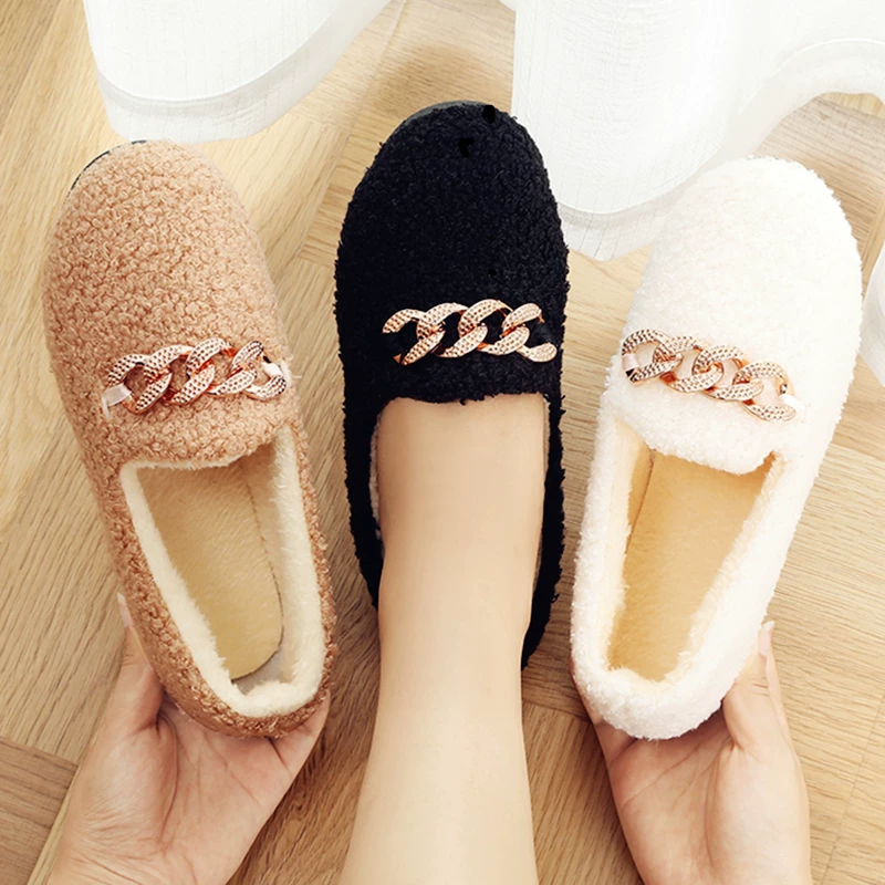 Keep warm non-slip slippers for pregnant, soft sole