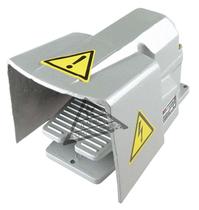 Mingde foot switch MDLT4-1F aluminum shell foot switch with Protective case lathe with aluminum shell foot switch silver contacts