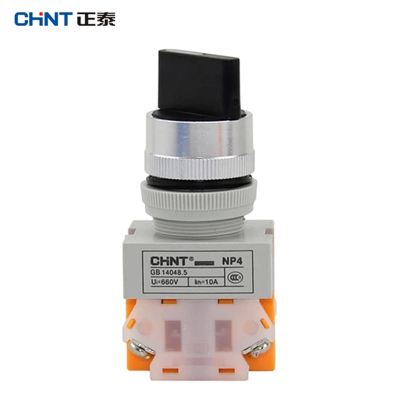 Zhengtai three-gear knob switch NP4-11X 31 red black green three-position lock contact point two normally open