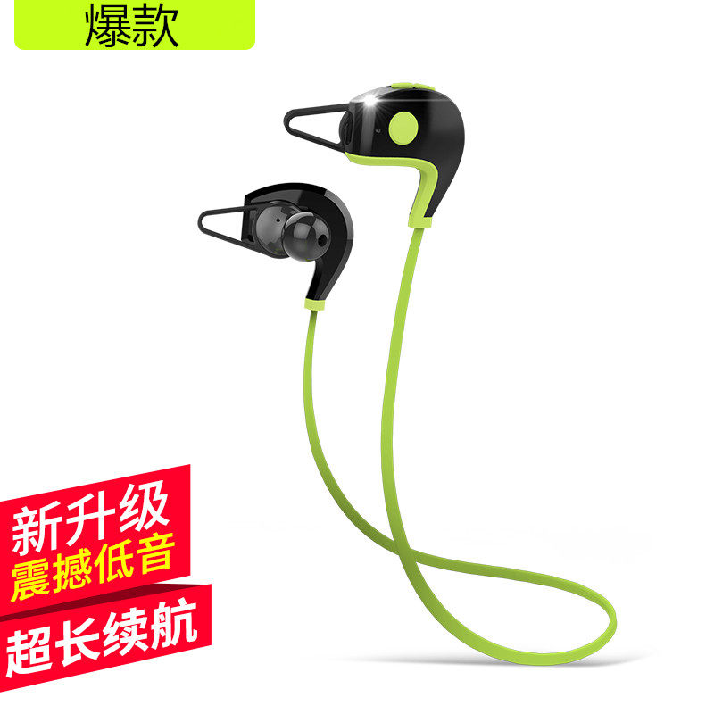 In-ear wireless Bluetooth headphones Sport Running double-in-ear plug-in-ear heavy bass headphones-Taobao