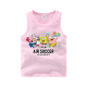 Childrens vest 3 mùa hè mỏng 4 chàng trai và cô gái 5 bé vest bông 6 năm tay SpongeBob Cartoon childrens mặc.