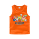 Childrens vest 3 mùa hè mỏng 4 chàng trai và cô gái 5 bé vest bông 6 năm tay SpongeBob Cartoon childrens mặc.