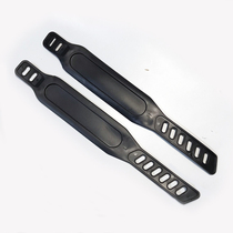 Exercise bike pedal PP strap driving sense bicycle foot pedal accessories plastic adjustable tight belt universal model three