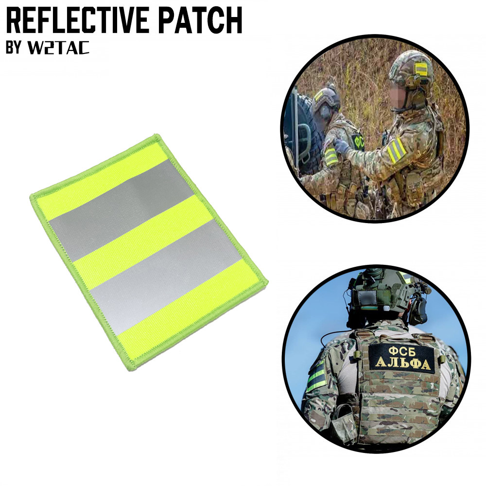 Russian Russian army fsb alpha sobr identification of enemy and myself reflective highlight parallel bars new Velcro armband