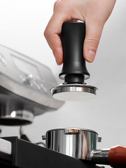 Balanced Force Press-Type Tamper 30 Lbs Constant Coffee Tamper 51mm Tamper Hammer Balanced 53/58 Elastic Tamper Hammer