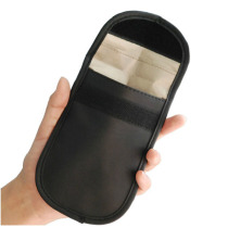 RFID Signal Shielded Bag Car Spare Key Bag Radiation Protection Anti-Scan Anti-Probe Mobile Phone Card Bag Cover