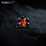 Серьги, ретро аксессуар, серебро 925 пробы