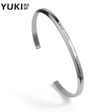 Регулируемый браслет из нержавеющей стали, аксессуары, в корейском стиле