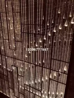 Special price acrylic crystal diamond slab super transparent light guide plate baking curved background art water drop small model