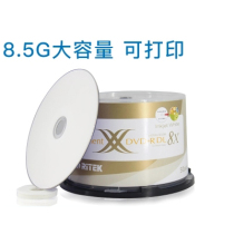 Rhenium Dedouble X Series DVD R DL 8X 8 5G printable disc D9 printable 50P barrel blank disc