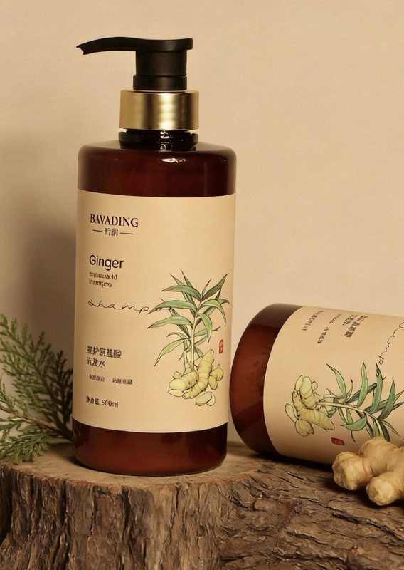 [New Product] Qirun Ginger Amino Acid Shampoo 500ml Cleanses, Improves Frizz, and Adds a Moisturizing and Volumizing Effect to Hair
