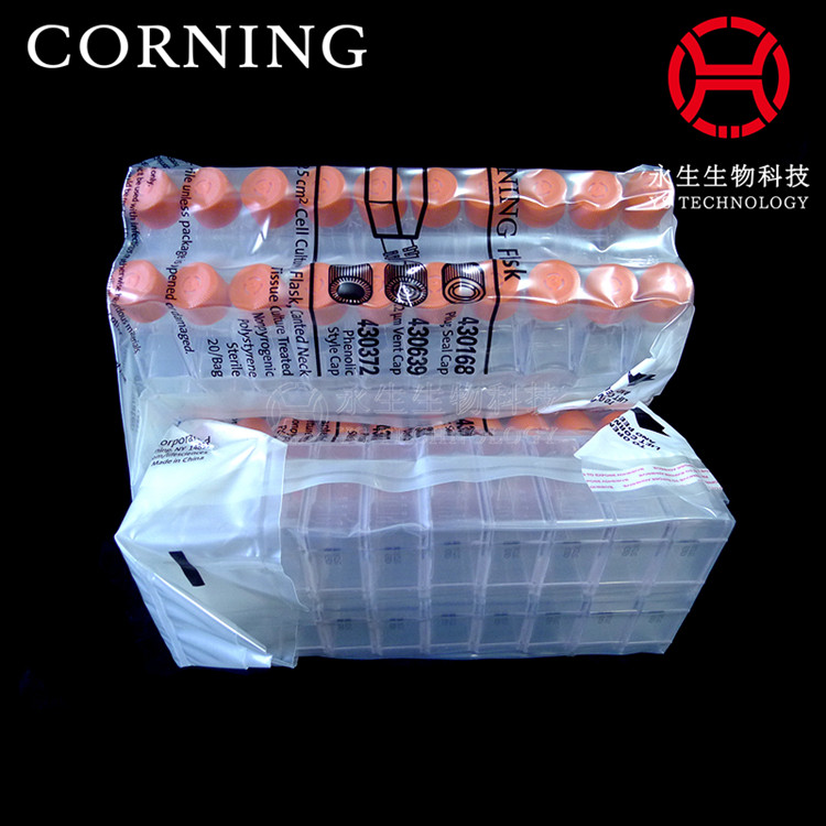 T25cm2 sealed cap breathable cap cell culture bottle 430639 430168Corning 20 packages