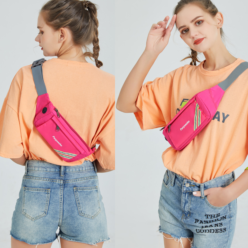 Multifunction Purse running Sport mobile phone Belt Female Large Capacity Cashier Fashion Diagonal Cross Chest Bag Men's Fitness Equipment