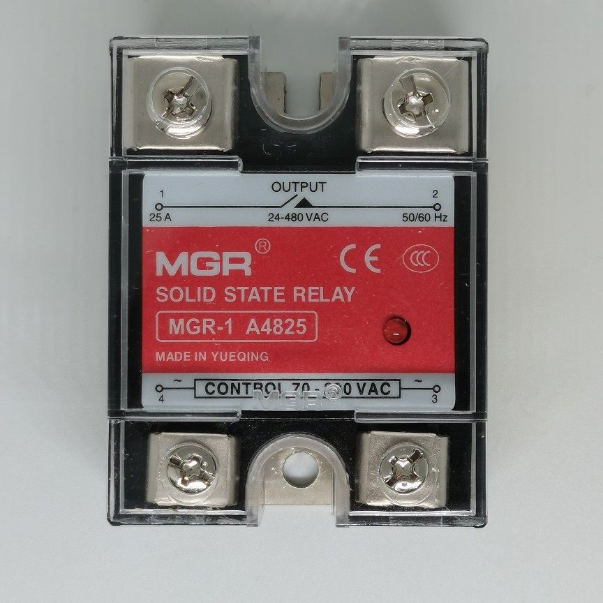 MGR-1 MGR-1 A4825 Solid State Relay 25A BRAND NEW ORIGINAL MGR-1A4825 AC-AC