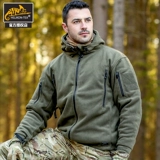 Дорожная альпинистская лыжная ветрозащитная тактическая бархатная толстовка с капюшоном, куртка