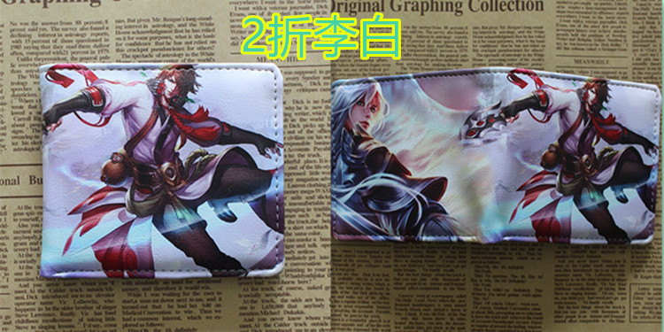 Vua vinh quang xung quanh các trò chơi anh hùng nhân vật trò chơi nhân vật chính anime ví nam giới và phụ nữ ngắn sinh viên ví loạt các ví da nam đứng