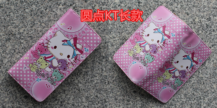 Hello kitty mèo Doraemon ví hoạt hình cô gái phiên bản tiếng Hàn của anime dễ thương jingle ví tiền xu của trẻ em ví kẹp tiền
