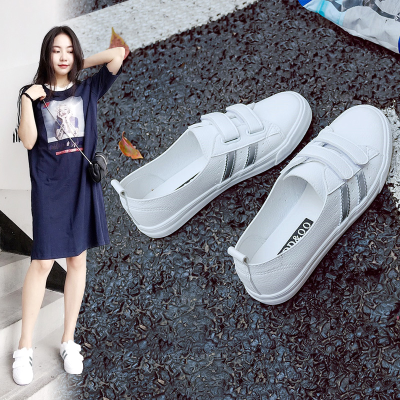 Summer thin Doudou white shoes women's 2021 new spring and autumn wild one pedal breathable shallow mouth single shoes